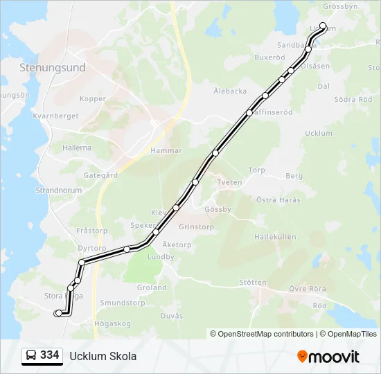 334  Line Map