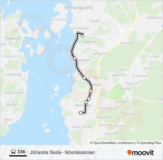 336  Line Map