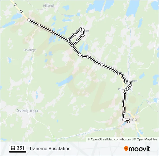 351  Line Map