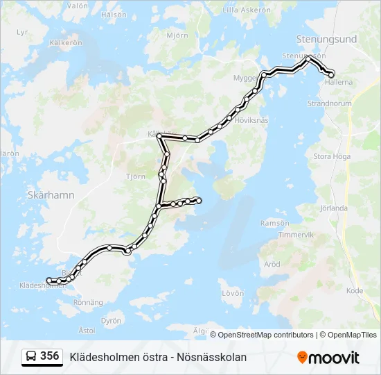 356  Line Map