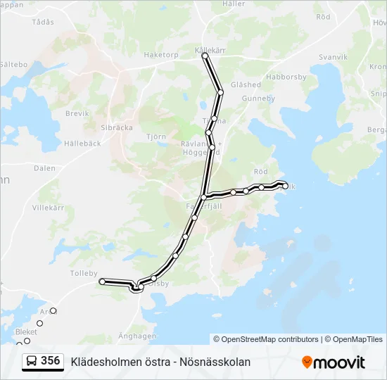 356  Line Map