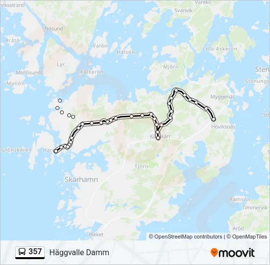 357  Line Map