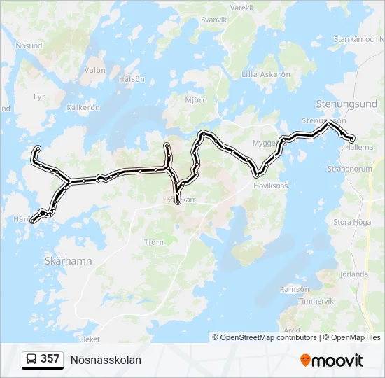 357  Line Map