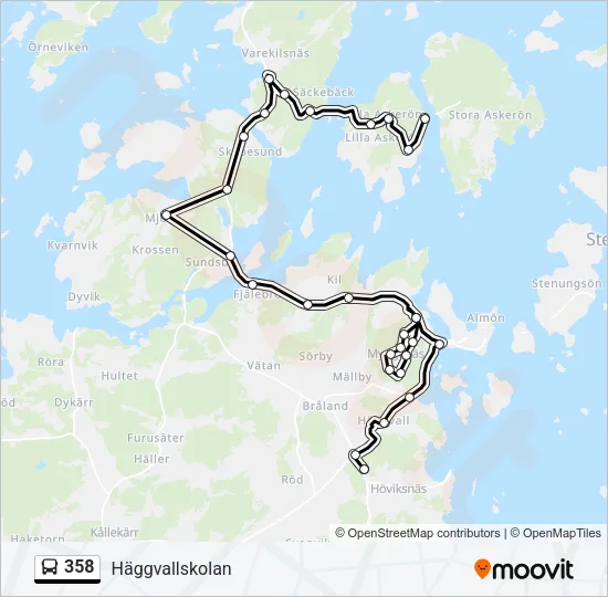 358  Line Map