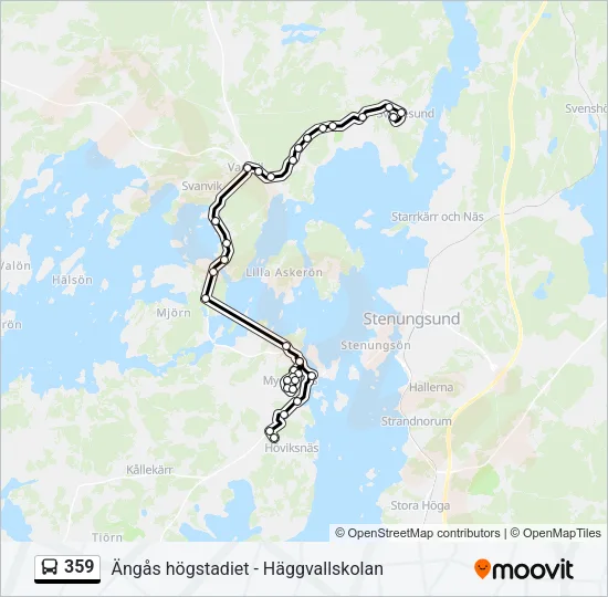 359  Line Map
