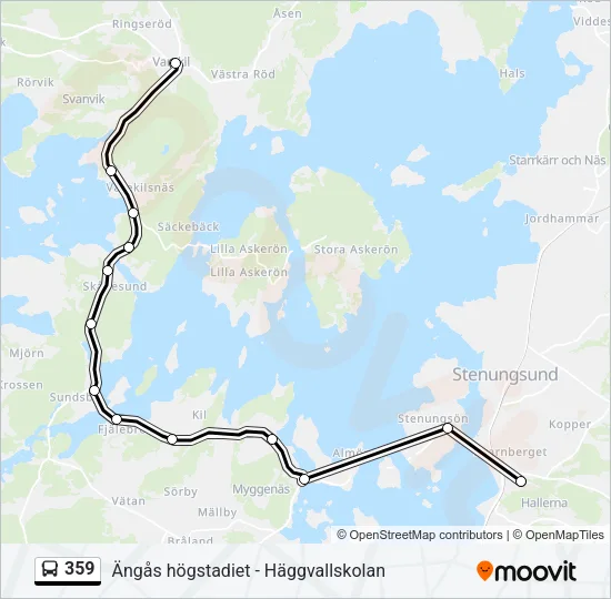 359  Line Map