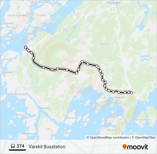 374  Line Map