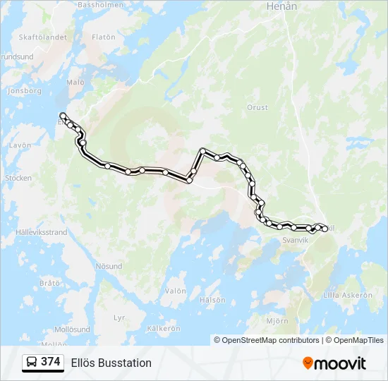 374  Line Map