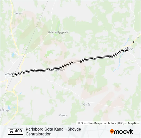 400  Line Map