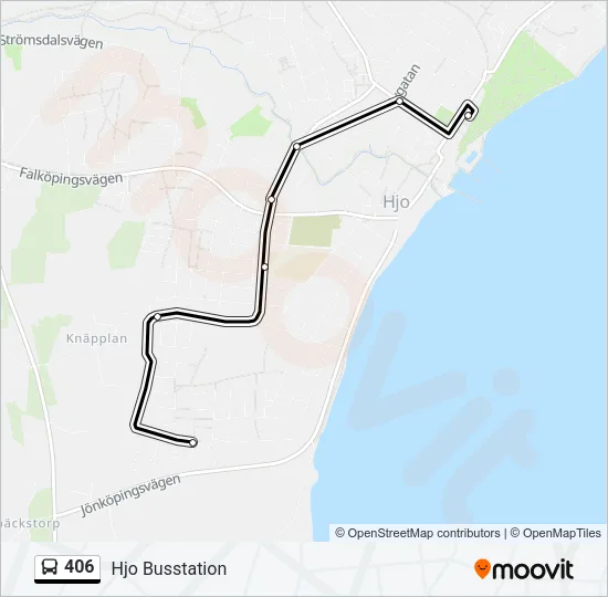 406  Line Map