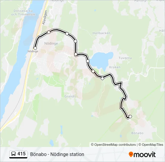 415  Line Map