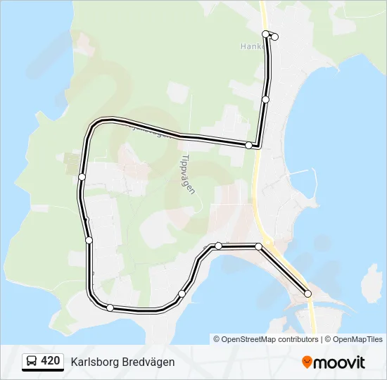 420  Line Map