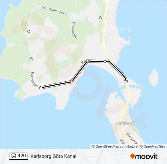 420  Line Map