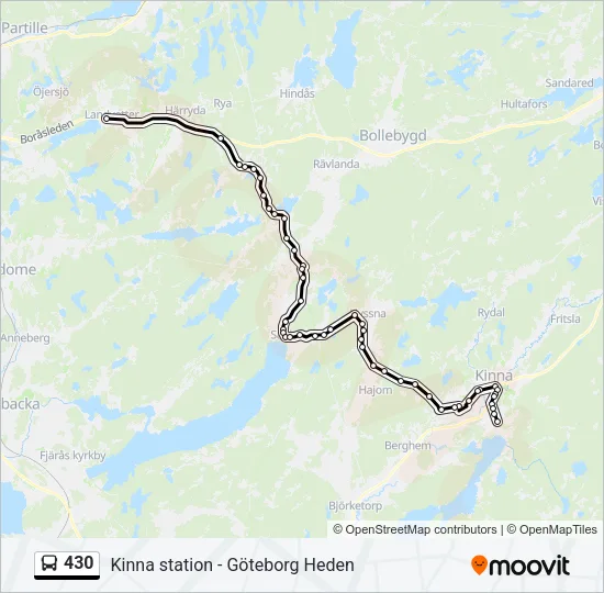 430  Line Map