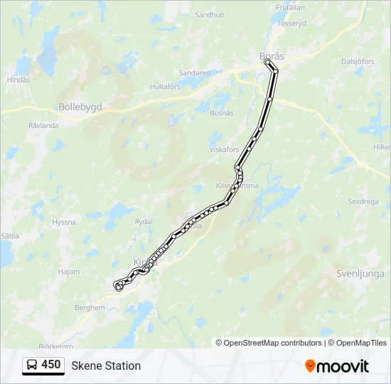 450  Line Map
