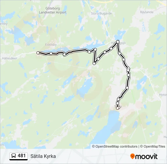 481  Line Map