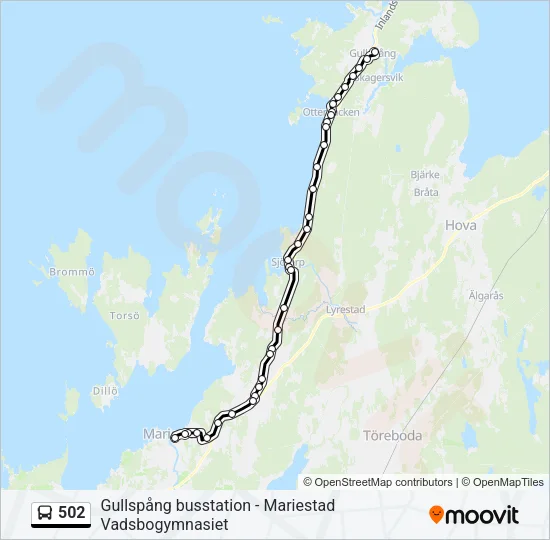 502  Line Map