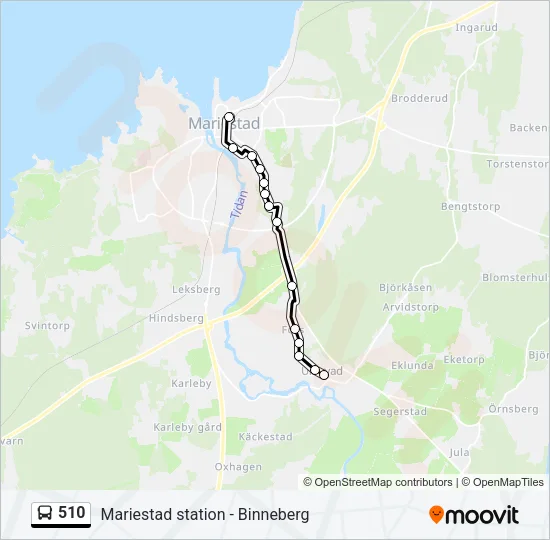 510  Line Map