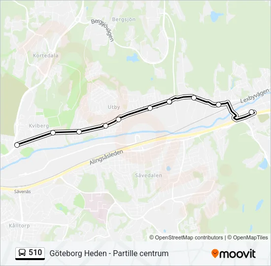 510  Line Map