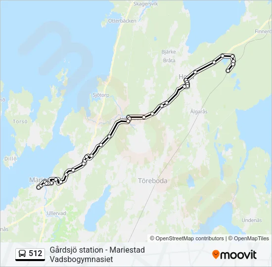 512  Line Map