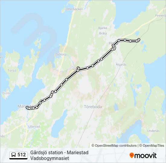 512  Line Map