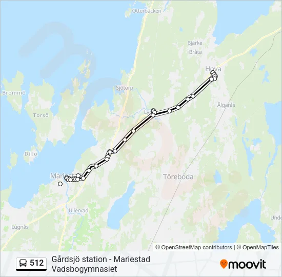 512  Line Map