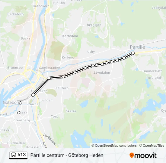 513  Line Map