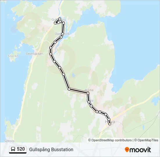 520  Line Map