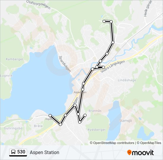 530 Route Schedules Stops amp Maps - 9118420