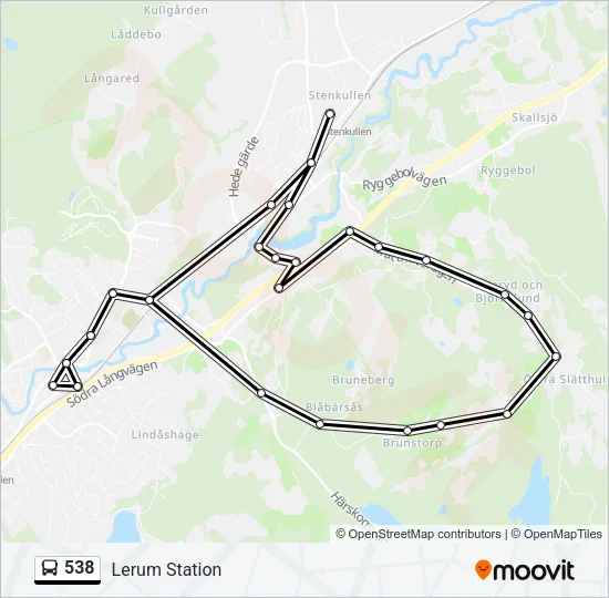 538  Line Map
