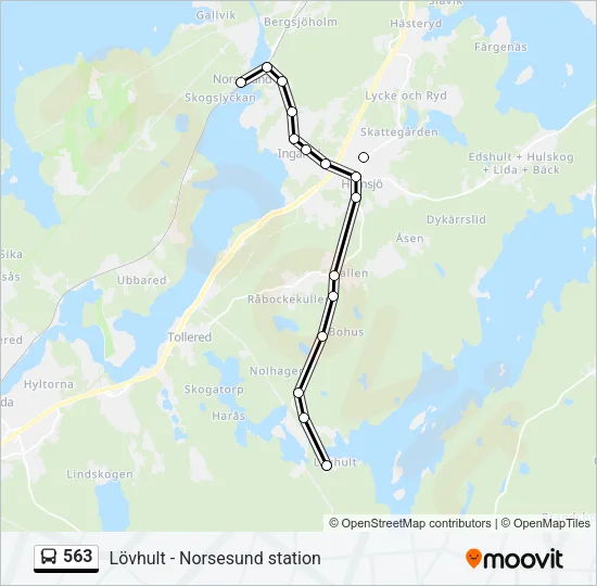 563  Line Map