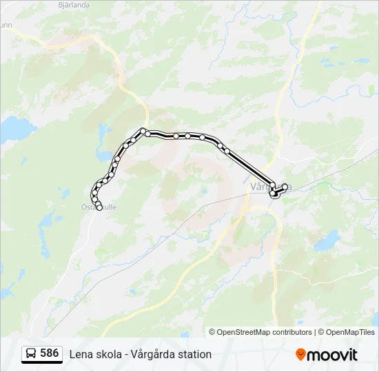 586  Line Map