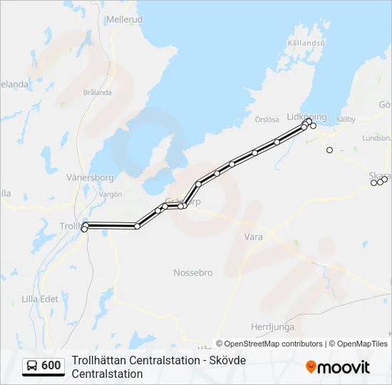 600  Line Map