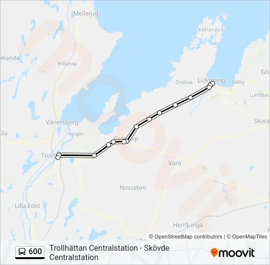 600  Line Map