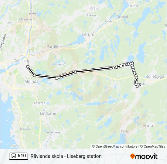 610  Line Map