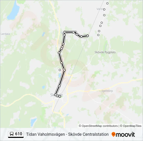 610  Line Map