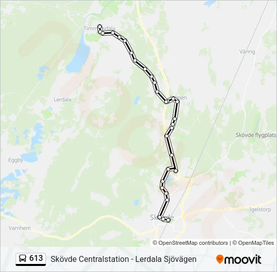 613  Line Map