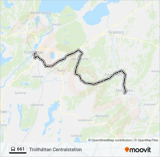 661  Line Map
