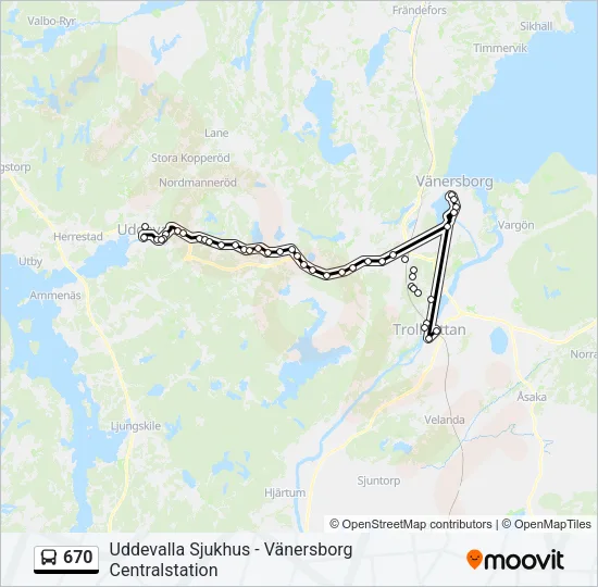 670  Line Map
