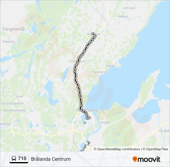 710  Line Map