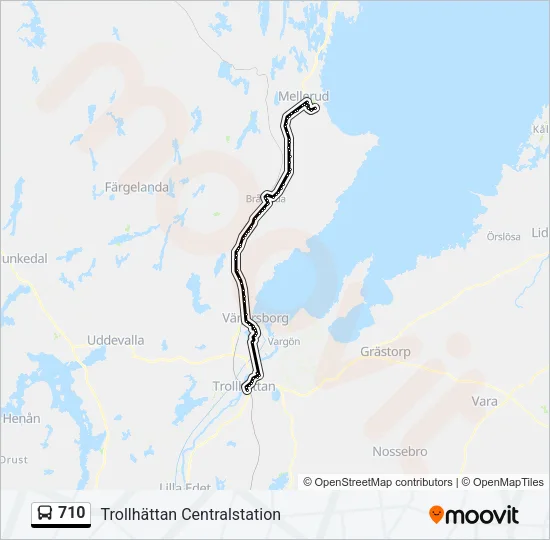 710  Line Map