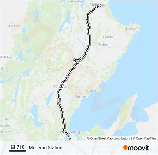 710  Line Map