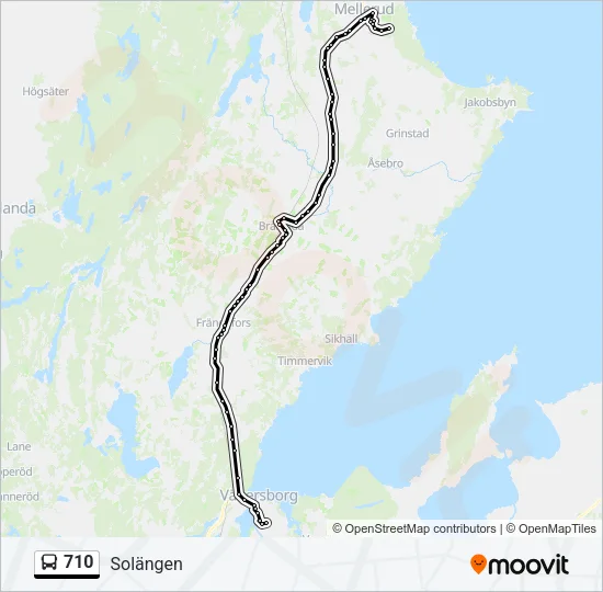710  Line Map