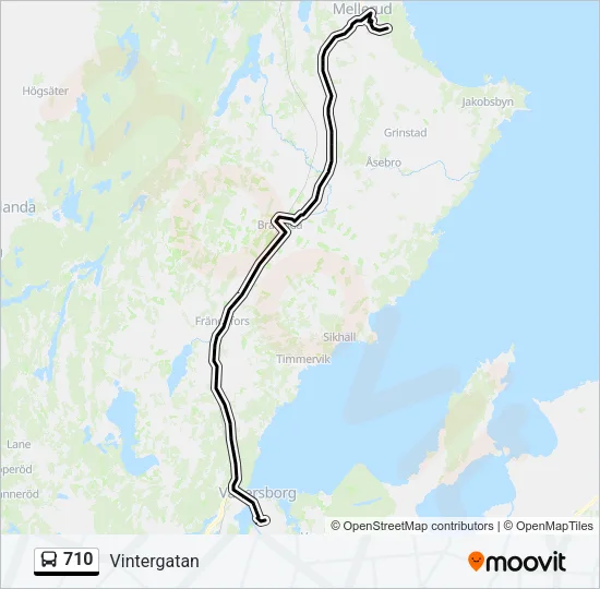 710  Line Map