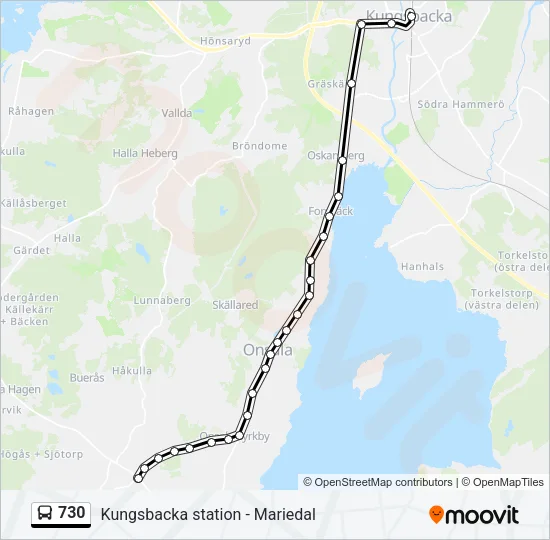 730  Line Map