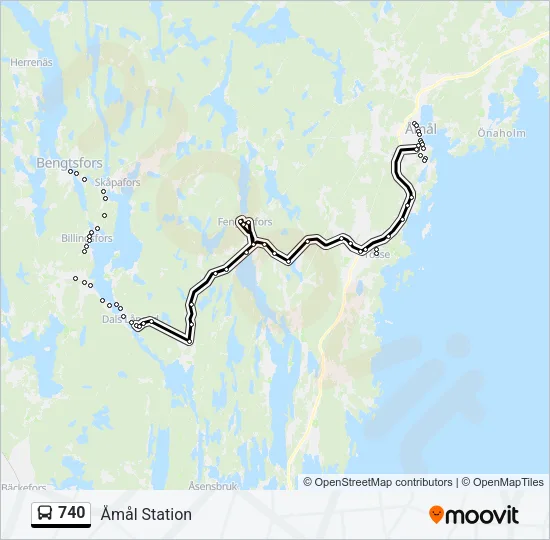 740  Line Map