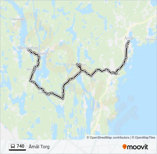 740  Line Map