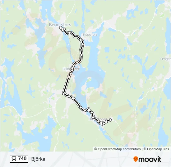 740  Line Map