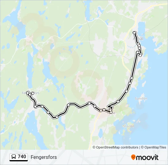 740  Line Map