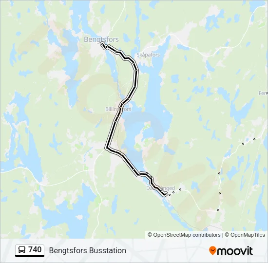 740  Line Map